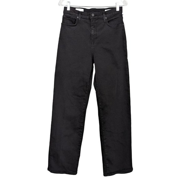 BLDWN Jeans Women Size 30 Black High Rise Relaxed‎ Style 21D0221017 - Picture 1 of 11